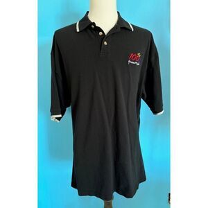 Men's Walt Disney World Polo Shirt S/S 100 Years of Magic Embroidery Cotton XL